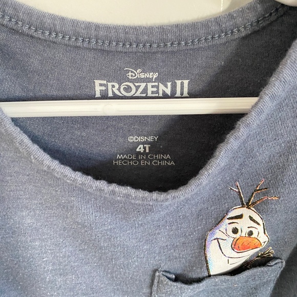 Frozen Cotton Dress 4T - Picture 4 of 5